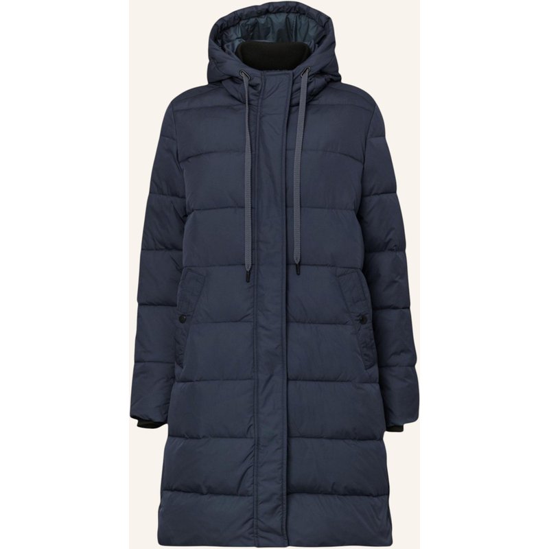 Ilse Jacobsen Wintersteppmantel peppy10 blau