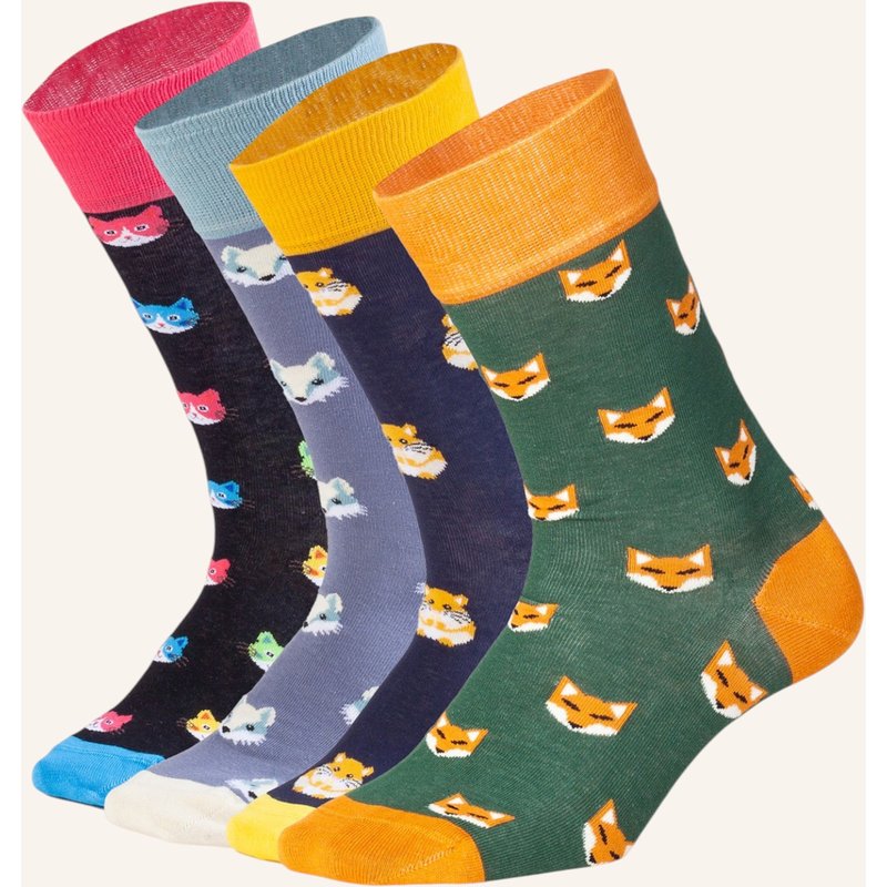 Dillysocks Socken Animal Parade braun