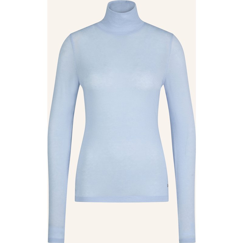 Windsor. Rollkragenshirt blau