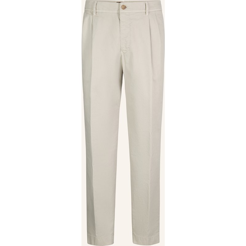 Windsor. Bundfaltenhose Regular Fit grau
