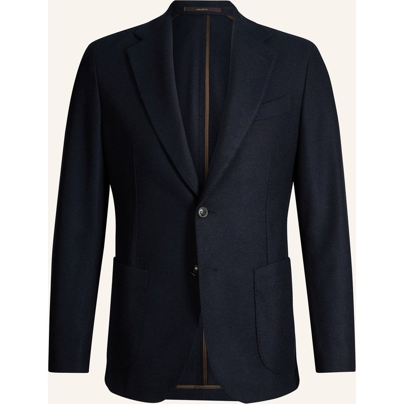 Windsor. Baukasten Sakko Shaped Fit blau