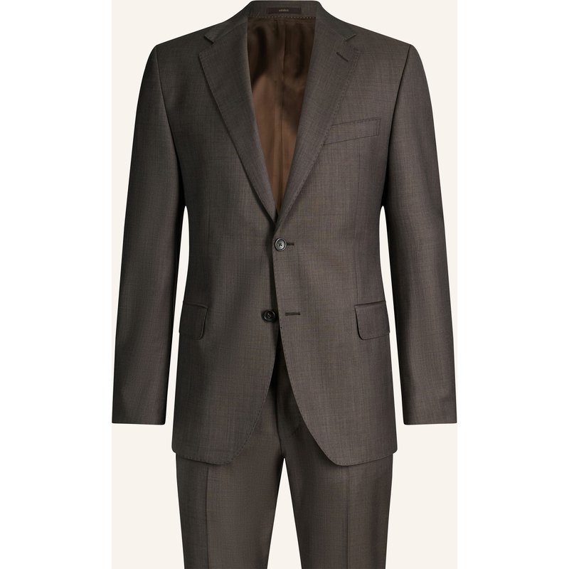 Windsor. Anzug Shaped Fit braun