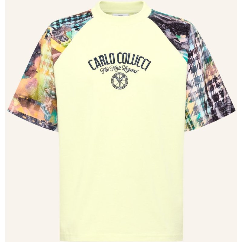 Carlo Colucci T-Shirt - The Knit Legend Felicetti weiss