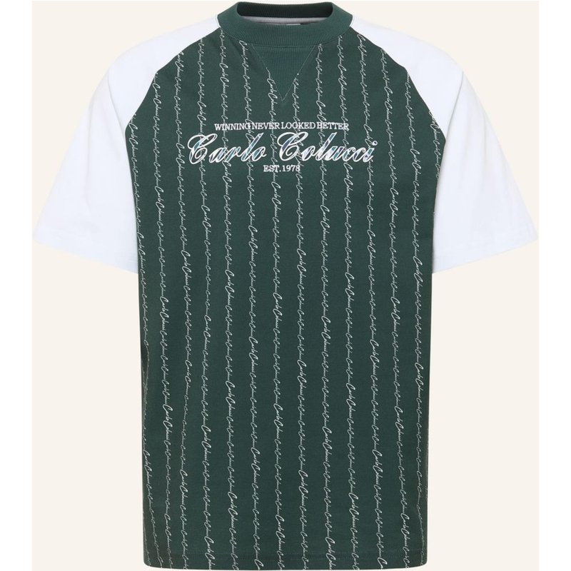 Carlo Colucci T-Shirt - Match Point Fara gruen