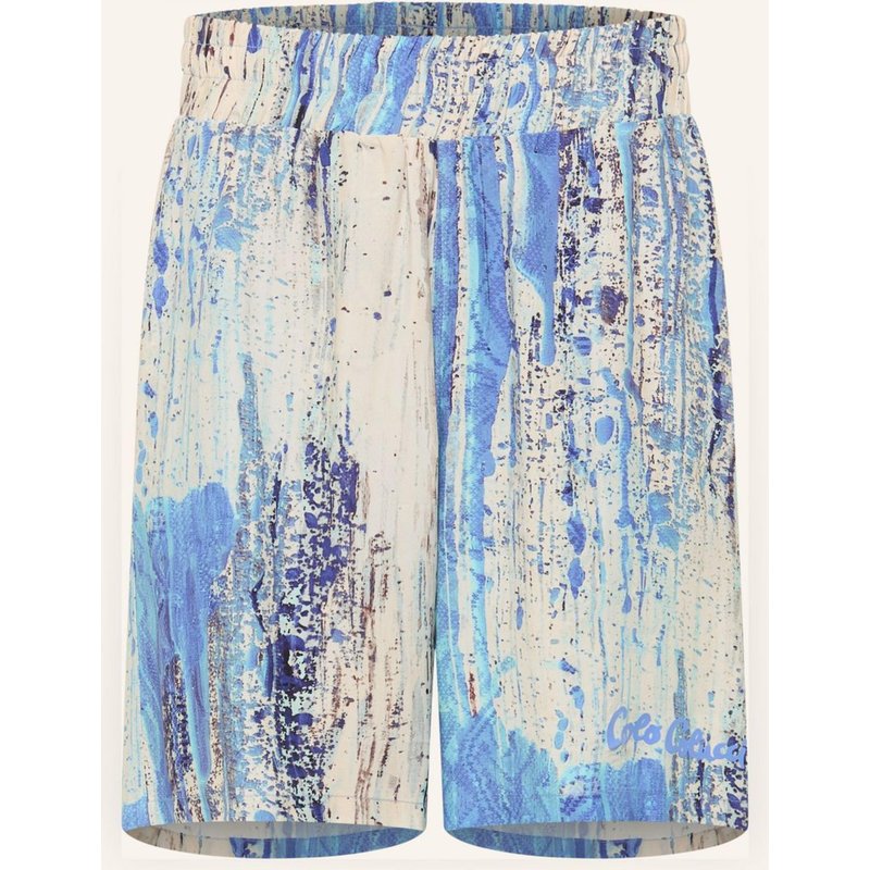 Carlo Colucci Short - Ai Drip Knit Favretto weiss