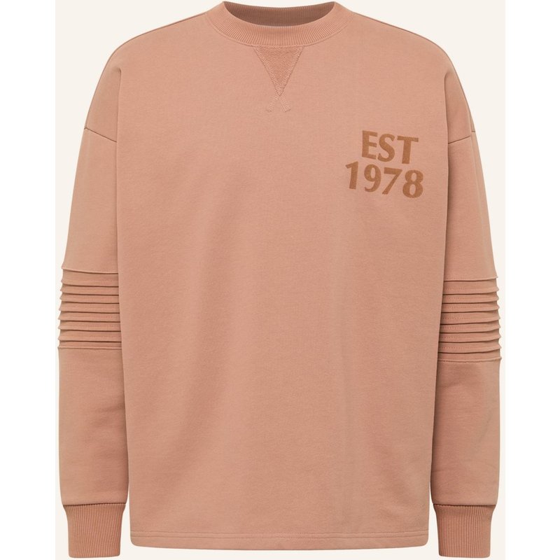 Carlo Colucci Sweatshirt - Clean Capsule Faustini braun