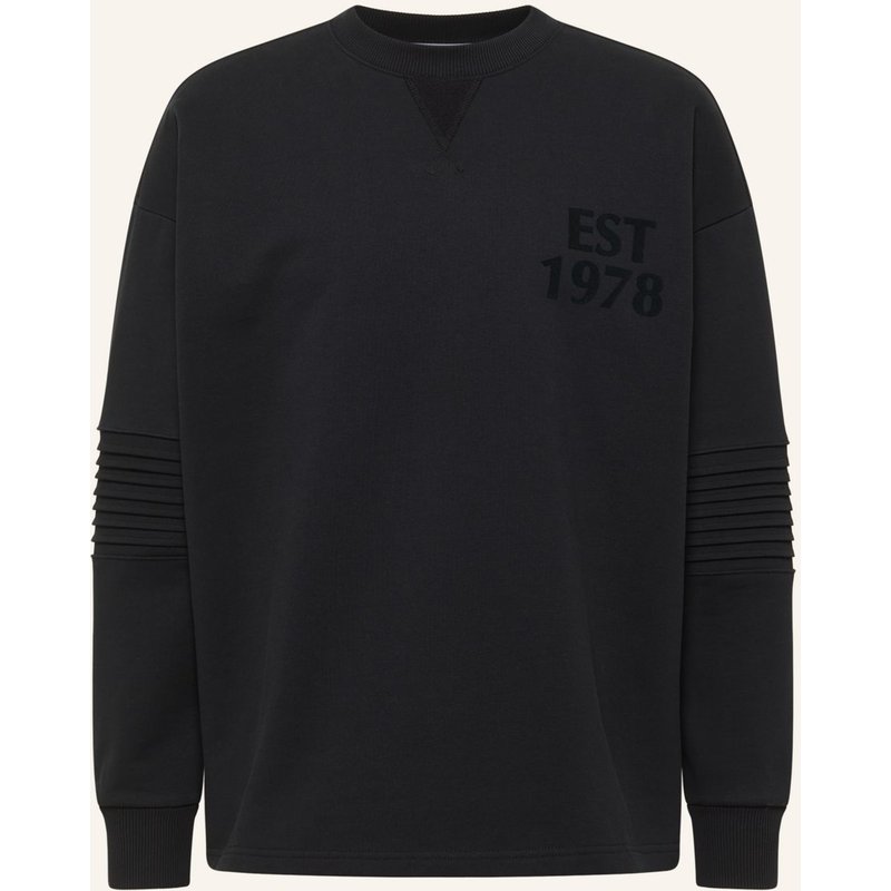 Carlo Colucci Sweatshirt - Clean Capsule Faustini schwarz