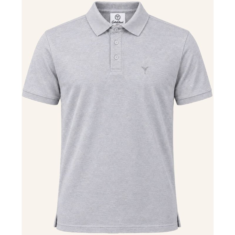 Carlo Colucci Poloshirt - Carlos Classic Franer grau