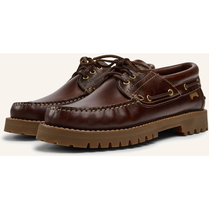 Camper Schnürschuhe Nautico braun