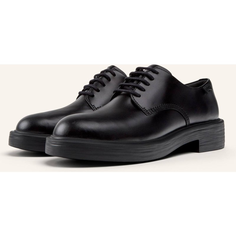 Camper Schnürschuhe Dean schwarz