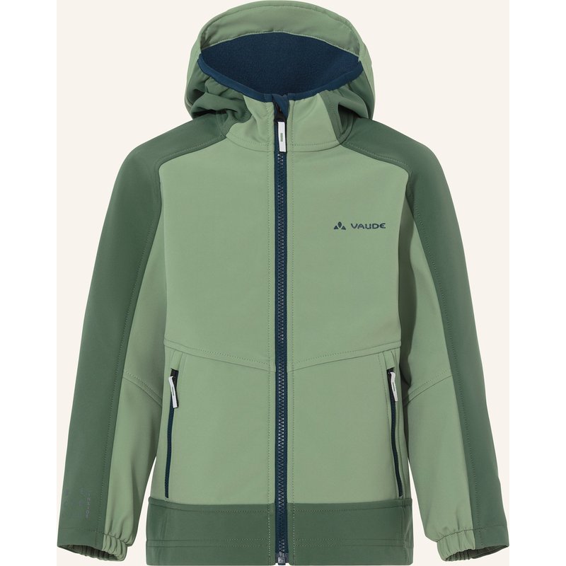Vaude Softshell-Jacke Kids Rondane Jacket Iv gruen