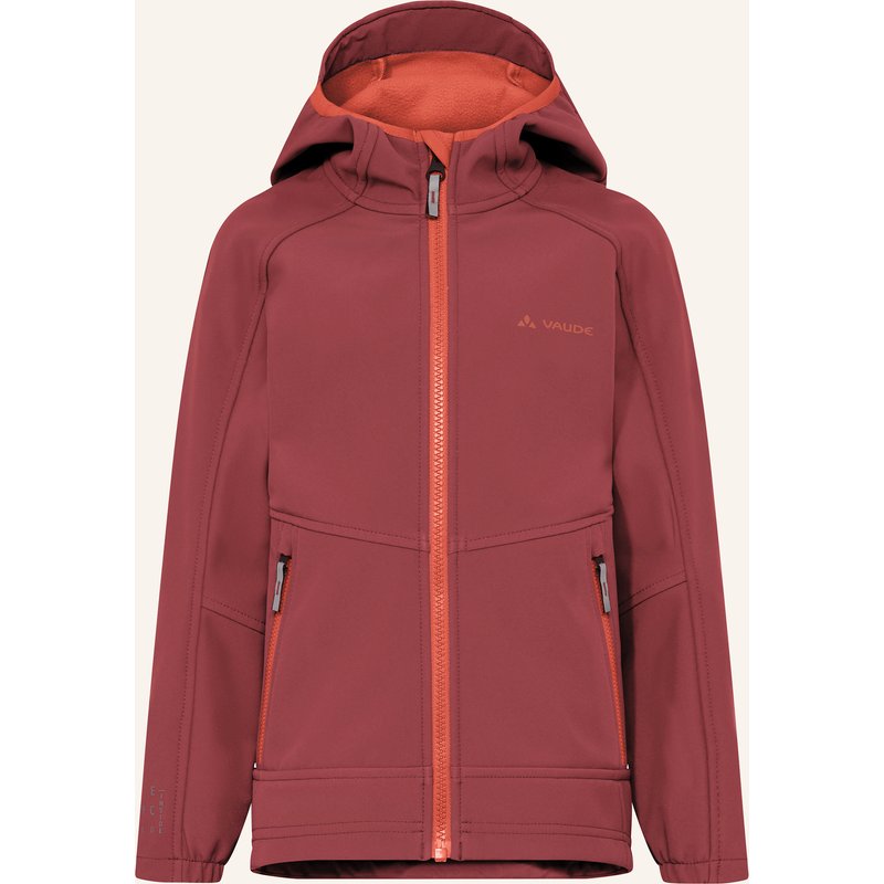Vaude Softshell-Jacke Kids Rondane Jacket Iv rot