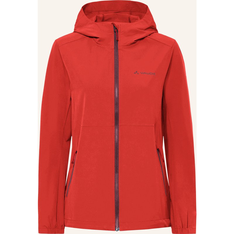Vaude Softshell-Jacke W Elope Wind Jacket rot