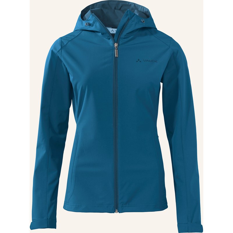 Vaude Softshell-Jacke W Ossola Hoody Jacket blau