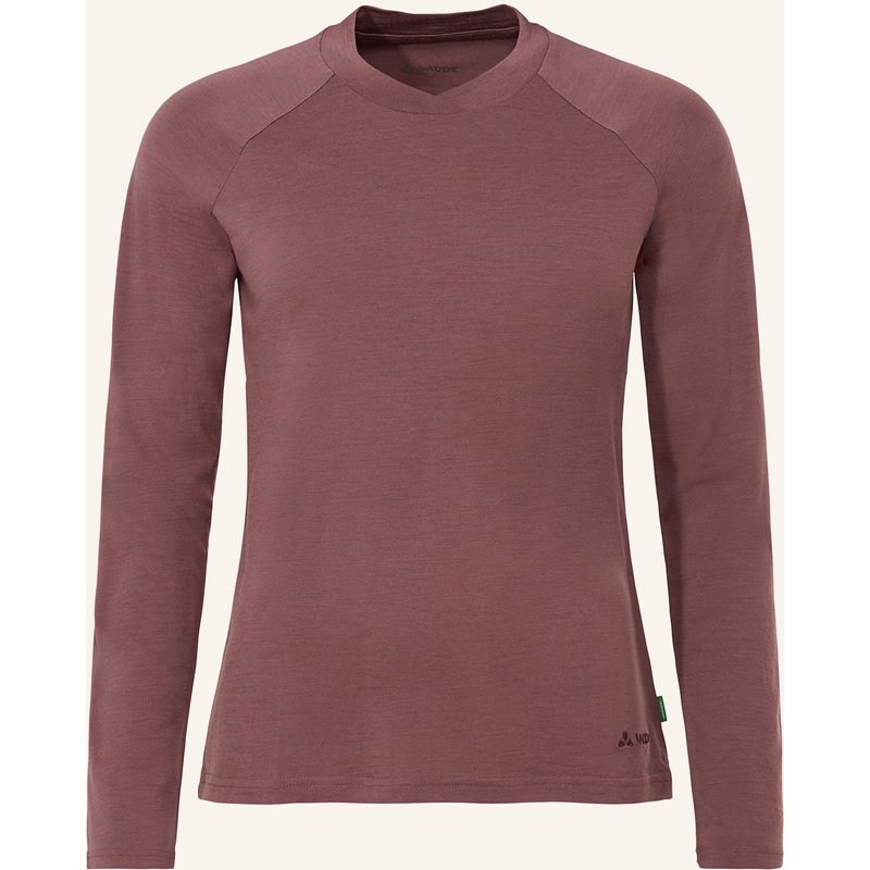 Vaude Funktionsshirt W Essential Wool Shirt rot