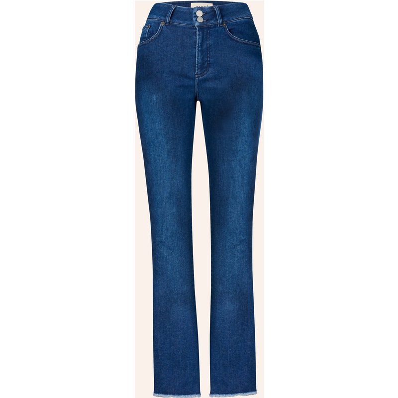 Item m6 Jeans Straight High Rise blau