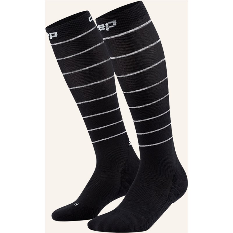 Cep Cep Cep Pro Run Reflective Socks, Tall, 2.0, Men schwarz
