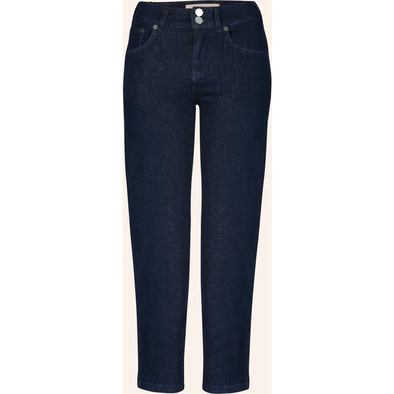 Item m6 7/8-Jeans Cropped High Rise Denim blau