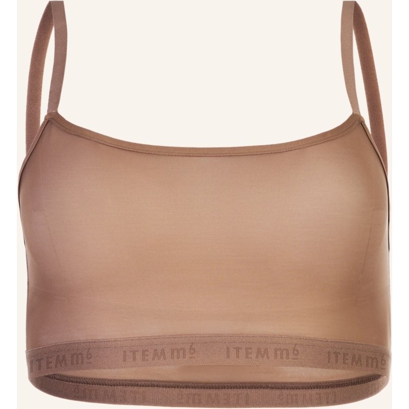 Item m6 Bustier All Mesh braun