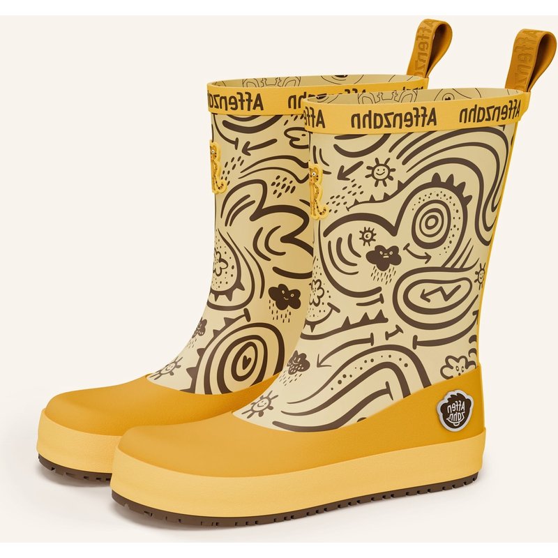 Affenzahn Gummistiefel Plashy gelb