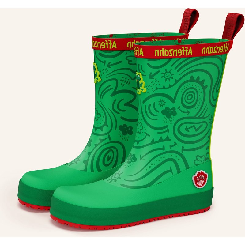 Affenzahn Gummistiefel Plashy gruen