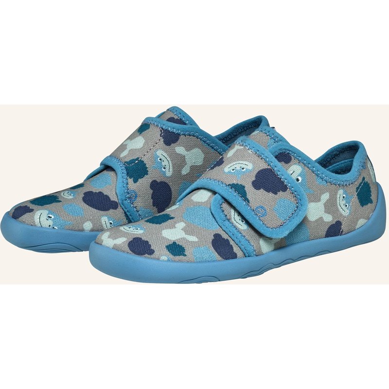 Affenzahn Hausschuh Movy blau