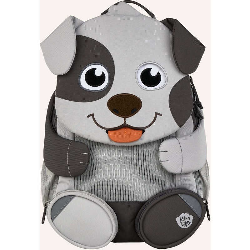 Affenzahn Kinderrucksack Grosser Freund grau