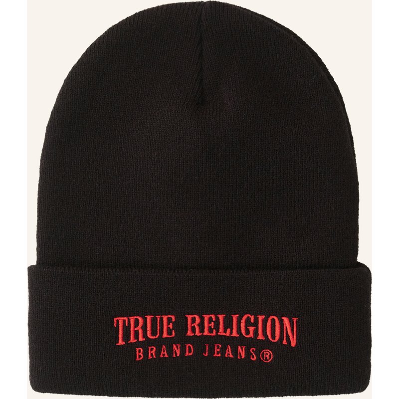 True Religion Beanie schwarz