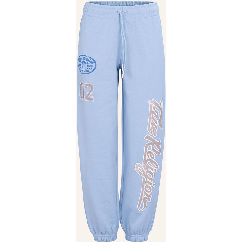 True Religion Sweathose Embroidery blau