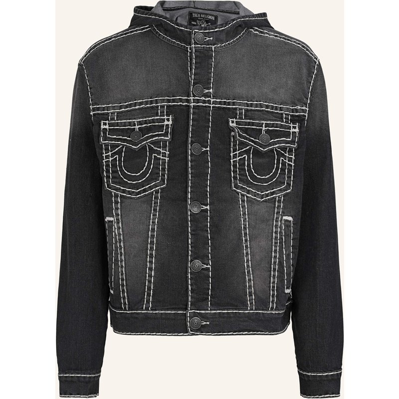 True Religion Jeansjacke schwarz