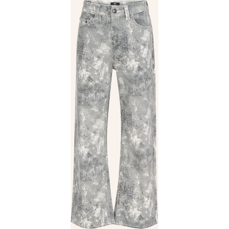 True Religion Jeans Vinny Tie Dye Camo grau