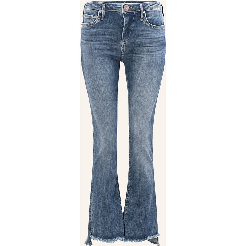 True Religion Jeans Halle Kick Flare blau