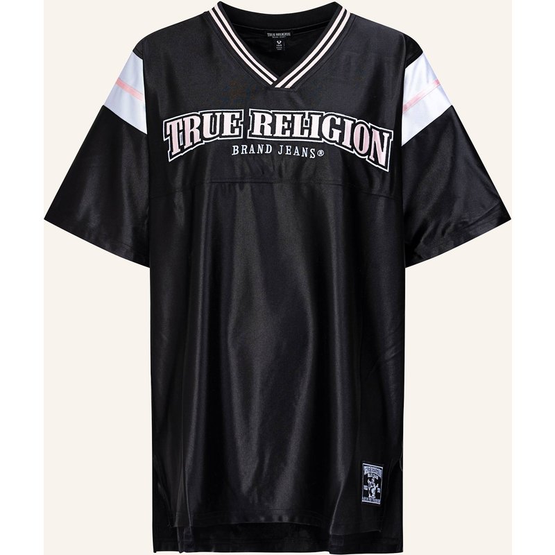 True Religion Jerseykleid schwarz