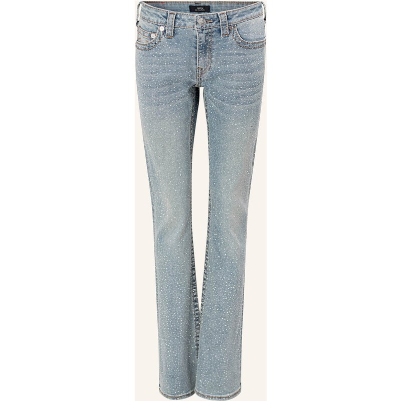 True Religion Jeans Becca Bootcut Crystal blau