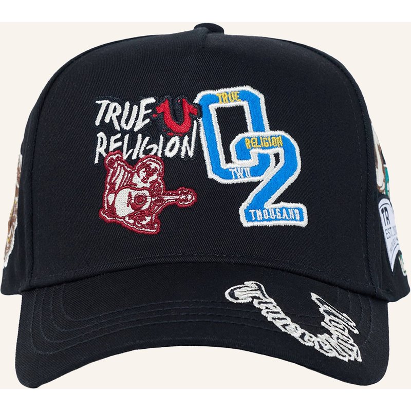 True Religion Cap schwarz