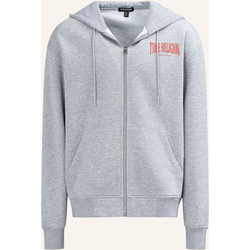 True Religion Zip-Hoodie grau