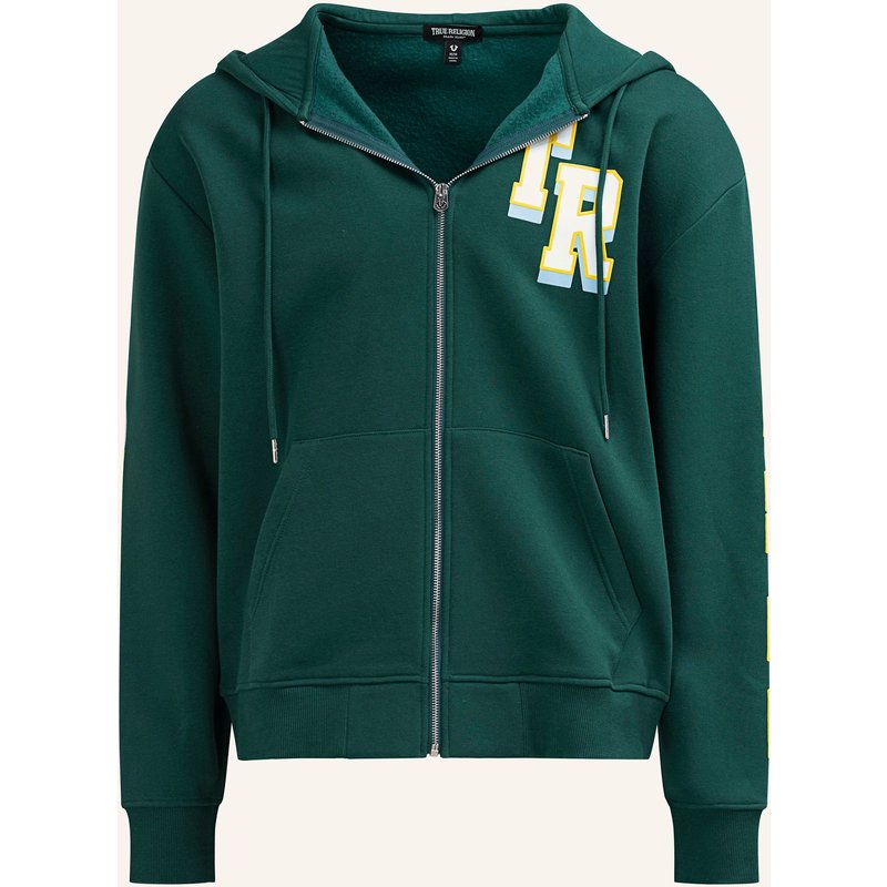 True Religion Sweatshirtjacke gruen