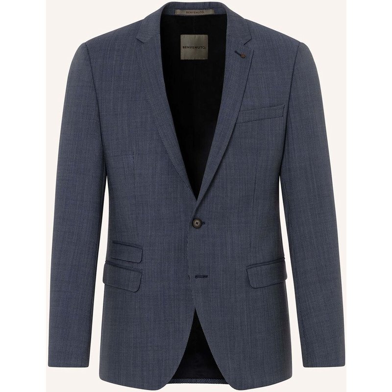 Benvenuto Anzugsakko Oscar Slim Fit blau