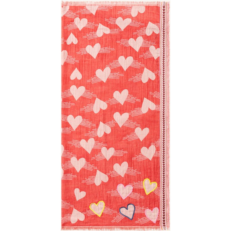 Codello Jacquard-Tuch rot