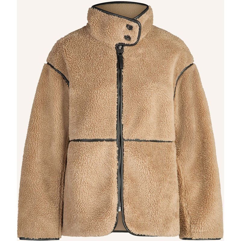 Fabletics Outdoor-Jacke Teddy Mid-Length braun