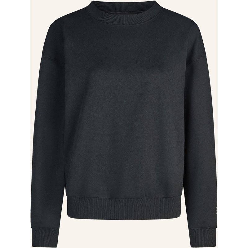 Fabletics Sweatshirt Cozy Fleece Crew Neck schwarz