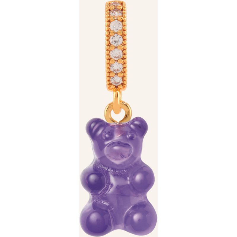 Crystal Haze Kette Plum Nostalgia Bear By Glambou lila