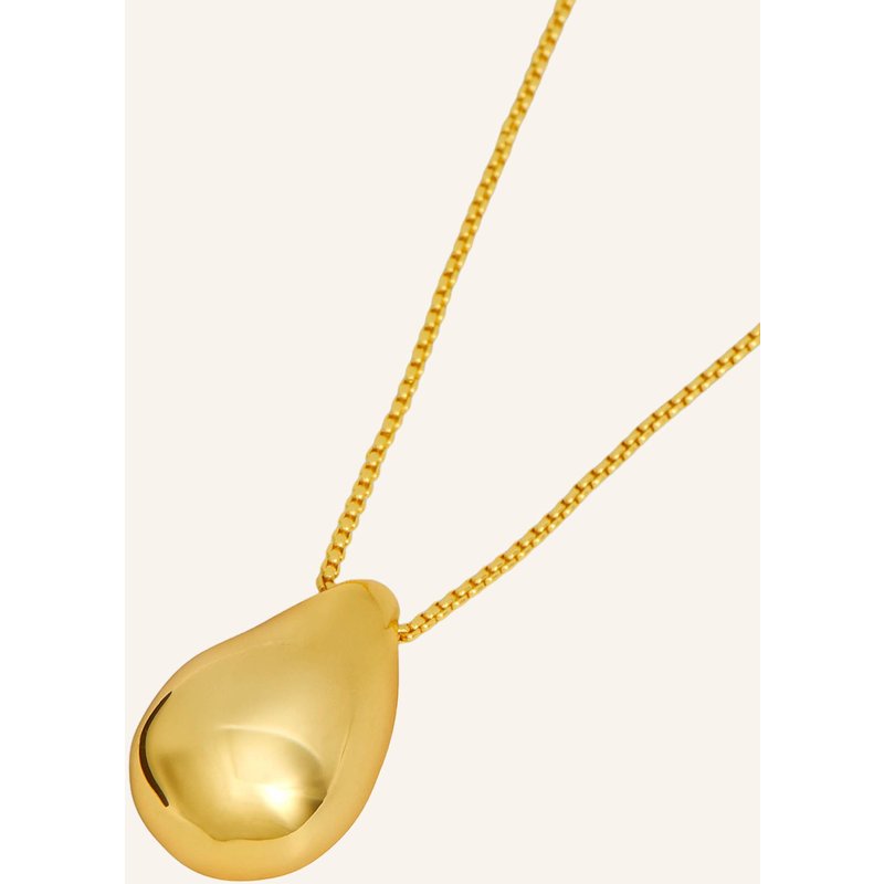 Pompidou Halskette Adjustable Chubby Necklace By Glambou gold