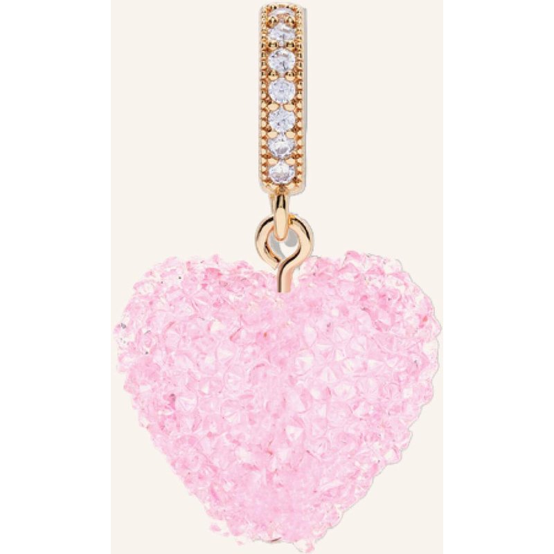 Crystal Haze Anhänger Jelly Heart Baby Pink By Glambou gold