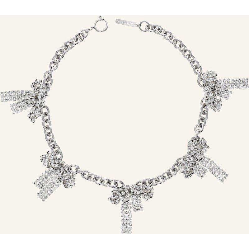 Justine Clenquet Halskette Sammy Choker By Glambou silber
