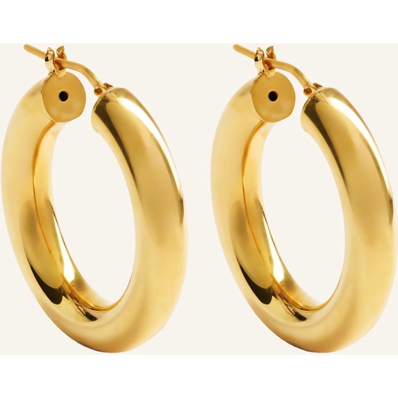 Pompidou Creolen Medium By Glambou gold
