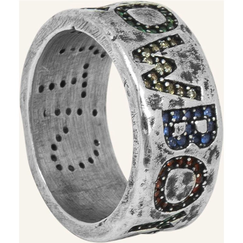 Twojeys Ringe City Cowboys Stone Ring By Glambou silber