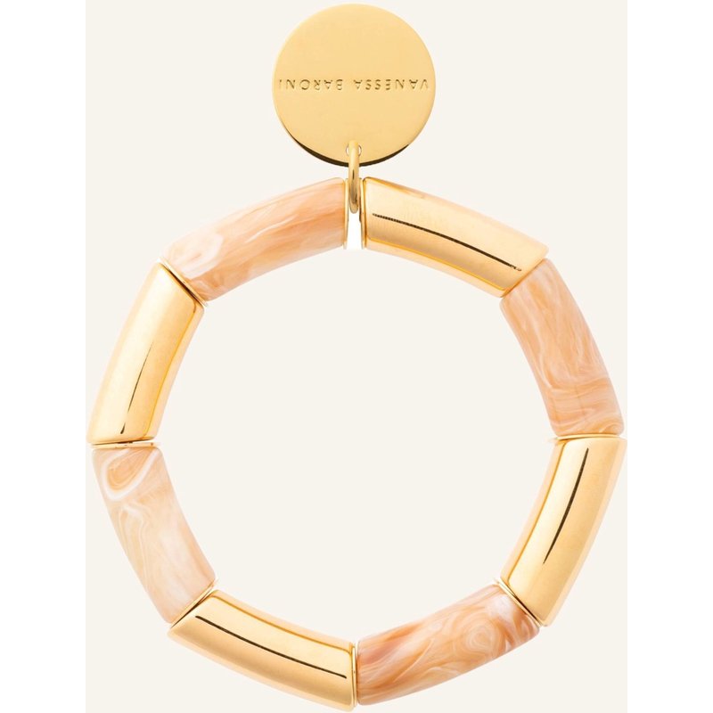 Vanessa Baroni Armbänder Flex Bracelet Gold Creme Brulee Marble By Glambou gold
