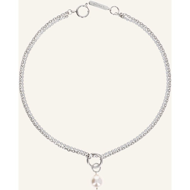 Justine Clenquet Halsschmuck Romy Choker By Glambou silber
