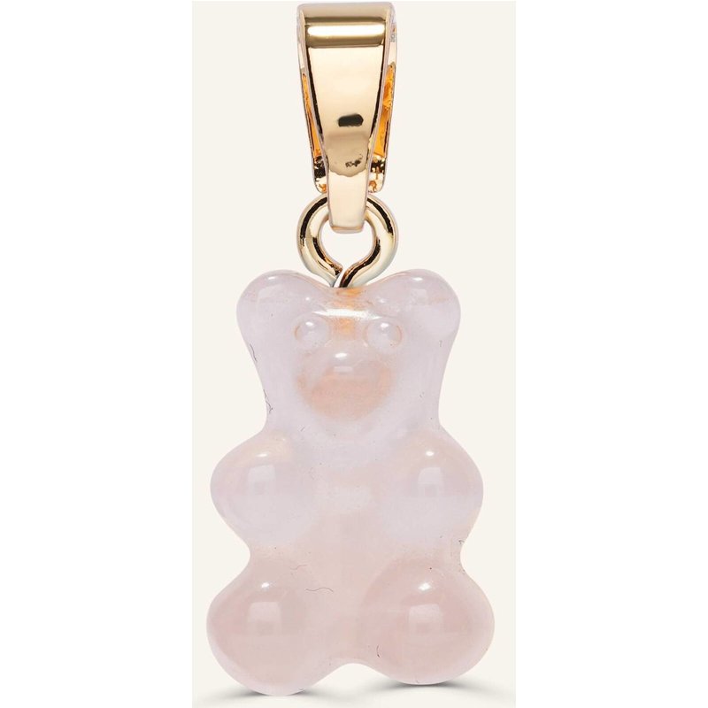 Crystal Haze Anhänger Crytstal Nostalgia Bear Rose Quartz By Glambou gold